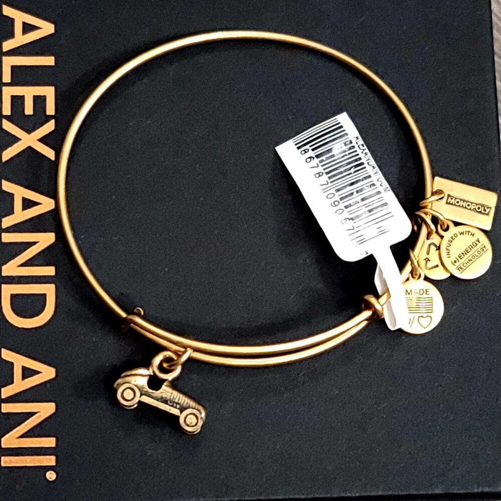 Alex And Ani Car Charm Bracelet Monopoly Car